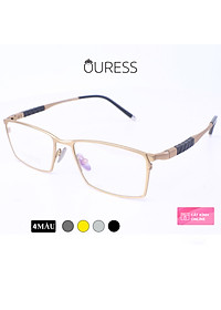 Gọng kính titanium thời trang nam siêu nhẹ siêu bền OURESS sw10003