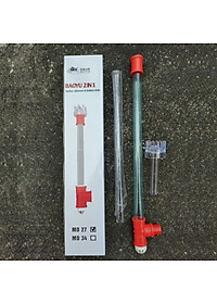 Bộ hút mặt đáy hồ cá MD27 75cm cho bơm BAOYU BY102-104 | Tự xoay, hiệu quả