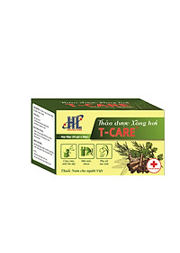 Thảo dược Xông hơi T-Care 90gr (Giải cảm, hạ sốt - Cải thiện tuần hoàn máu, giảm mệt mỏi cho người mới ốm dậy, phụ nữ sau sinh - Bài trừ độc tố, thanh lọc cơ thể)