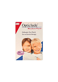 Combo 20 miếng dán mắt hỗ trợ nhược thị trẻ em 3M 1537 cỡ bé - Cho trẻ dưới 4 tuổi | Xuất xứ Ba Lan