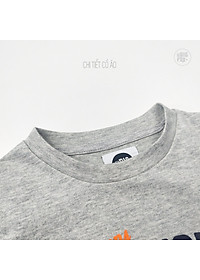 Áo bé trai BIGFOX - MISS MEOW thu đông, áo thun dài tay cho bé size đại in hình bóng bầu dục Newyork 11 - 38 kg