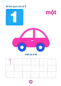 Chuẩn Bị Cho Bé Vào Lớp 1 - Tập Đếm Và Tập Viết (Tái Bản 2020)