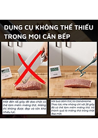 Búa đập thịt, tỏi, gừng, xả ... đa năng DandiHome cao cấp-Tiêu chuẩn quốc tế
