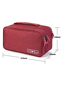 Túi Đựng Đồ Du Lịch Cho Áo Ngực Túi Đựng Đồ Lót Túi Đựng Đồ Lót Du Lịch Chống Nước Nhiều Ngăn Dung Tích Lớn Túi Đựng Đồ Hình Khối Túi Đựng Đồ Du Lịch Phụ Kiện Du Lịch Cho Nam Nữ dododios