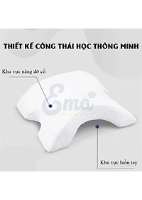 Gối cầu vồng đa năng EMA cho dân văn phòng - Thiết kế luồn tay thông minh không tê mỏi