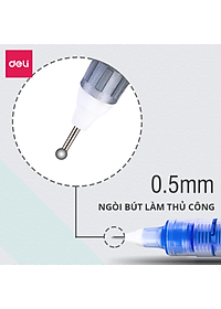 Bút Bi Nước Mực Gel Nhiều Màu Lẻ Chiếc Deli - Mực Trơn Đều Nhanh Khô Không Lem Phù Hợp Hoc Sinh Văn Phòng Ghi Chép Trang Trí Sổ Tay Kế Hoạch Planner - S853