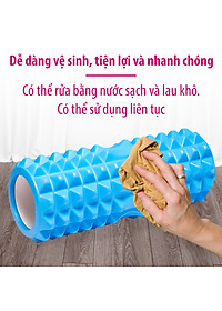 BG Con Lăn Massage Ống Lăn Dãn Cơ Foam Roller  Tập Gym, Yoga, Thể Hình,Đai Đeo Huấn Luyện Tập Đá Bóng,Thang dây tập luyện thể thao thể lực và tốc độ(hàng nhập khẩu)