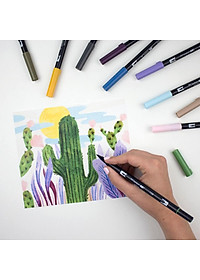 TONE PASTEL - BÚT CỌ TOMBOW ABT DUAL BRUSH PENS
