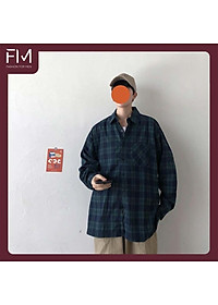 Áo sơ mi nam dài tay form rộng kẻ sọc caro cổ bẻ phong cách Hàn Quốc – FORMEN SHOP – FMTTB013