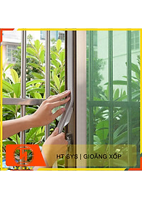 Mút xốp dán khe cửa HT SYS - Cách âm - Giảm chấn - Chống bụi - Gioăng xốp bản 15mm x2 mét -Bộ 02 cuộn