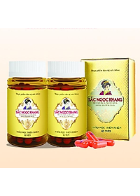 Combo 2 hộp viên uống Sắc Ngọc Khang vi tảo lục giúp đẹp da, chống lão hóa, ngăn ngừa nám sạm, tàn nhan hiệu quả