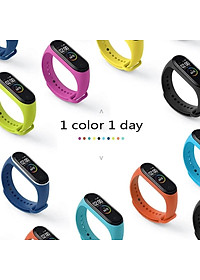 Dây Đeo Cao Su Thay Thế Cho Xiaomi Miband 5 và Miband 6 Chất Lượng cao
