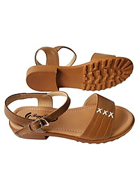 Giày Sandal Nữ BIGGBEN Da Bò Thật SDN54