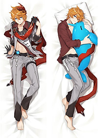 2D Genshin Tác Động Dakimakura Đẹp Trai Tartaglia Gối Ôm Sát Cơ Thể Gối  Anime Nhật Bản Game Áo Gối Otaku Pilow 150X50