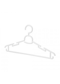 Set 10 cái Móc áo đầm vuông Hara 180 Bằng Nhựa Cao Cấp Inochi Nhật Bản (407 x 80 x 220 mm) - Giao Màu Ngẫu Nhiên