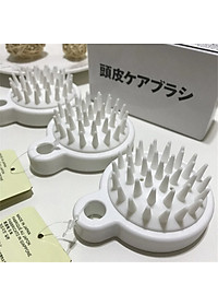 Lược gội đầu Silicone Nhật Bản - Massage xa da đầu - Giảm rụng tóc - Kích thích mọc tóc