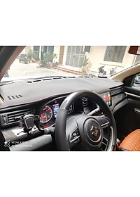 Thảm taplo da carbon cho xe Suzuki Xl7, XL-7 cao cấp chống trượt.