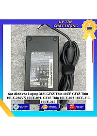 Sạc dùng cho Laptop MSI GF65 Thin 10UE GF65 Thin 10UE-286VN 10UE-091 GF65 Thin 10UE-092 10UE-213 10UE-217 - Hàng Nhập Khẩu New Seal