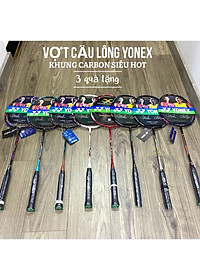 Vợt Cầu Lông Khung Carbon 4U Căng Sẵn 10kg (100zz,800,11Pro..) + Tặng Cuốn Cán Và Bao Đựng Vợt