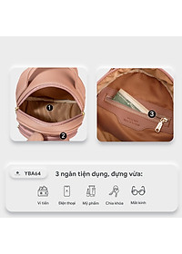 Balo Yuumy ( Thời trang nữ tiện lợi cỡ trung - Balo da Seasand YBA64 )