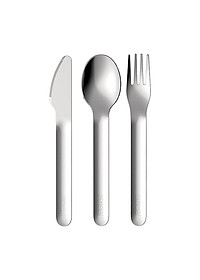 Bộ Muỗng Nĩa Trẻ Em ZOKU hình thú 3 món