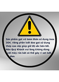 Dụng cụ gọt vỏ inox 304 DandiHome bản nâng cấp