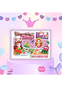 Công chúa Cherry Sách bóc dán sticker cho bé gái
