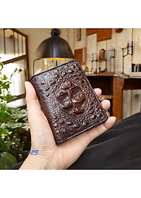 Bóp Cá Sấu Dáng Đứng. GÙ LỚN NGUYÊN CON CHẮC CHẮN