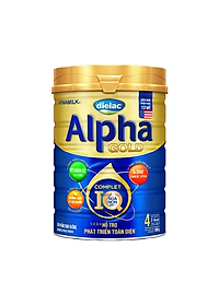 COMBO 2 HỘP SỮA BỘT DIELAC ALPHA GOLD IQ 4 900G (CHO TRẺ TỪ 2- 6 TUỔI)
