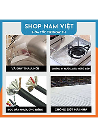 Băng Keo Giấy Bạc Nhôm Chịu Nhiệt Chống Nước Để Vá Thau Rổ, Chống Thấm Nhà Bếp