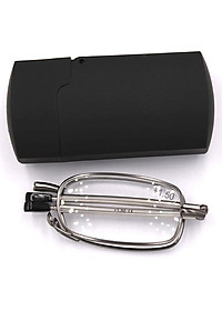 Kính lão gọng xếp 868 màu xám tròng lão 1.5 độ