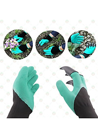 [Quá Hay] Bao Găng Tay Làm Vườn Đa Năng KhoNCC Hàng Chính Hãng - Bao Kèm Móng Bao Trơn - Bảo Vệ Ngón Tay - Thao Tác Vườn Nhanh - Sạch Sẽ - KDHS-GTLV