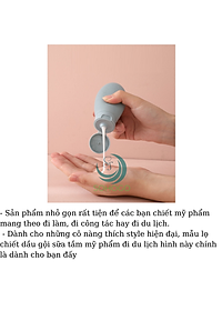 Set Chai Chiết Du Lịch 4 Màu Pastel Siêu Xinh Combo Chai Chiết Mỹ Phẩm Mini – Gọn Nhẹ, Sang Xịn Bộ Chiết Đựng Mỹ Phẩm Du Lịch – Nhỏ Gọn Chuẩn Trend Set Chai Silicone Du Lịch – Không Rò Rỉ, Mềm Mịn SBộ Chai Mini Đi Du Lịch – Màu Dễ Thương, Dễ Phân Loại