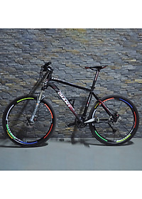 Đề Can Phản Quang Miếng Dán Vành Bánh Xe Đạp Leo Núi Bánh 16 icnh (8 miếng/ bộ)