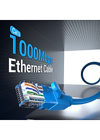 Dây mạng bấm sẵn 2 đầu Cat6 UTP Patch Cords VENTION dài 1.5m đến 5m - Hàng chính hãng