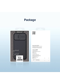 Ốp lưng chống sốc cho iPhone 13 Pro Max bảo vệ Camera hiệu Nillkin Camshield chống sốc cực tốt, chất liệu cao cấp, có khung và nắp đậy bảo vệ Camera - hàng nhập khẩu