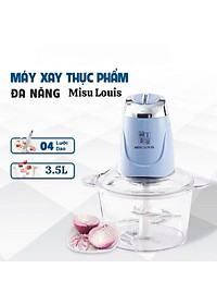 Máy Xay Thịt Đa Năng 500W, 4 Lưỡi Dao, Dung Tích 3.5L – Xay Nhanh, Tiện Lợi - HÀNG CHÍNH HÃNG MINIIN