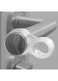 SDG Combo 8 núm Silicon chống va đập cửa nhựa PVC bảo vệ cửa chặn cửa bảo vệ nhà cửa của nhôm kính cửa sổ