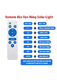 Đèn năng lượng mặt trời chống lóa Vạn Năng Solar 300w