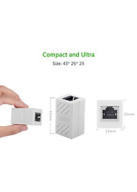 Đầu nối cáp mạng LAN RJ45 chính hãng Ugreen 20311 - Hàng Chính Hãng