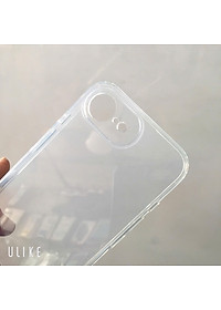 Ốp lưng iP 16e dẻo trong TPU loại tốt, bảo vệ camera KST akz ( hàng chính hãng)