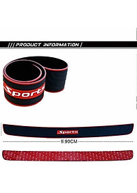 MIẾNG DÁN CHỐNG TRẦY CỐP XE Ô TÔ BẰNG CAO SU SPORT