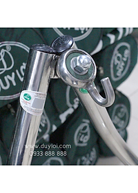 KHUNG VÕNG XẾP DUY LỢI INOX - CỠ NHỎ (KHÔNG BAO GỒM VÕNG LƯỚI) - TẶNG 10 MÓC ÁO KÉP NHỰA CAO CẤP DUY LỢI