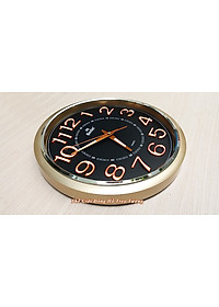 Đồng Hồ Treo Tường Cao Cấp DẠ QUANG KIM TRÔI EASTAR - Số Nổi 3D Tròn Cổ Điển 31cm - Tặng Pin Maxell - BH 1 Năm