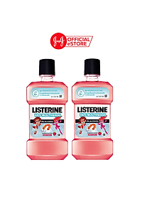 Bộ 2 chai Nước Súc Miệng Listerine Kids Mouthwash Dành Riêng Cho Trẻ Trên 6 Tuổi 250mlx2 – 101142092