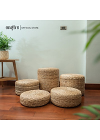 Đôn lục bình đan thủ công (Hàng XK) 40x20cm/40x40cm | ongtre (Vietnam).