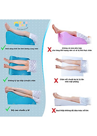 GỐI CHỐNG GIÃN TĨNH MẠCH YOROKOBI - KÍCH THƯỚC 55x48x25CM, HÀNG THƯƠNG HIỆU