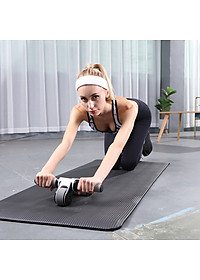 Con lăn tập bụng Gym Roller Cao Cấp(Tặng Kèm Thảm tập Đầu gối)Dễ Tập,Giảm Mỡ Nhanh