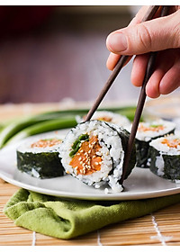 Gạo Nhật Japonica Túi 5Kg ( A An)  - Hạt tròn, cơm ngọt, rất dẻo, hạt cơm kết dính