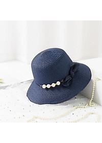 Nón tai bèo mũ rộng vành du lịch biển dành cho nữ chất liệu cói thoáng mát, che nắng cực tốt phù hợp cho dịch đi du lịch